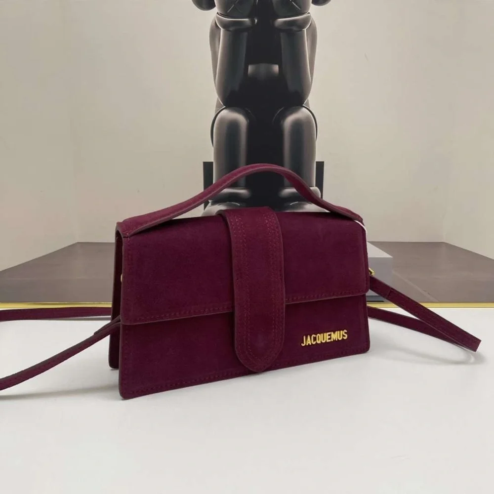 Jacquemus Bamnino Women's Burgundy Shoulder/Crossbody Bag - Picture 8 of 8
